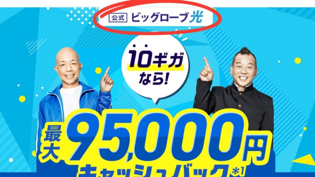ビッグローブ光 公式サイト