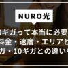 NURO光20ギガ
