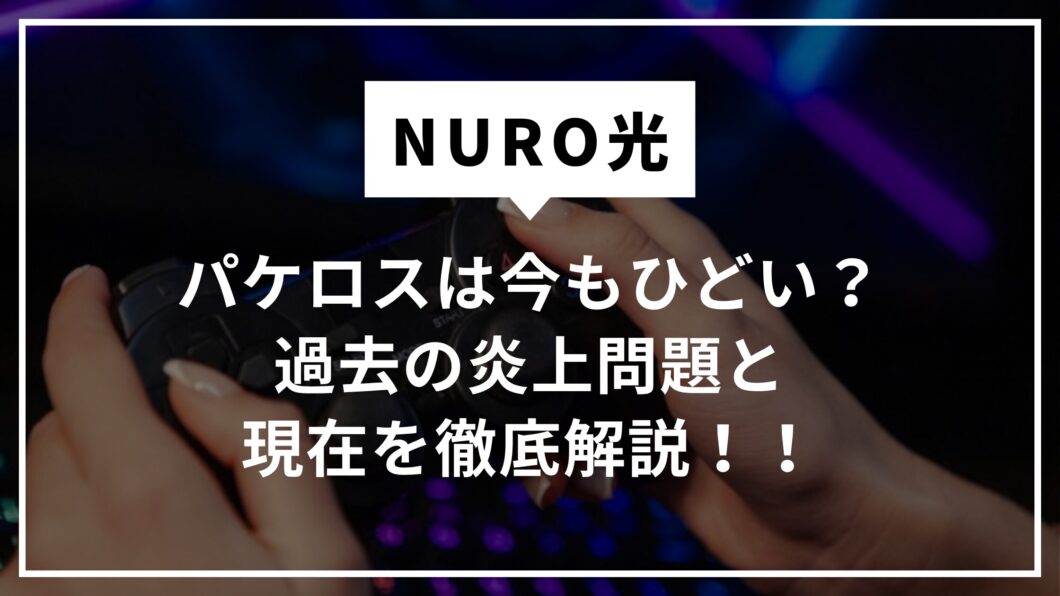 NURO光　パケロス