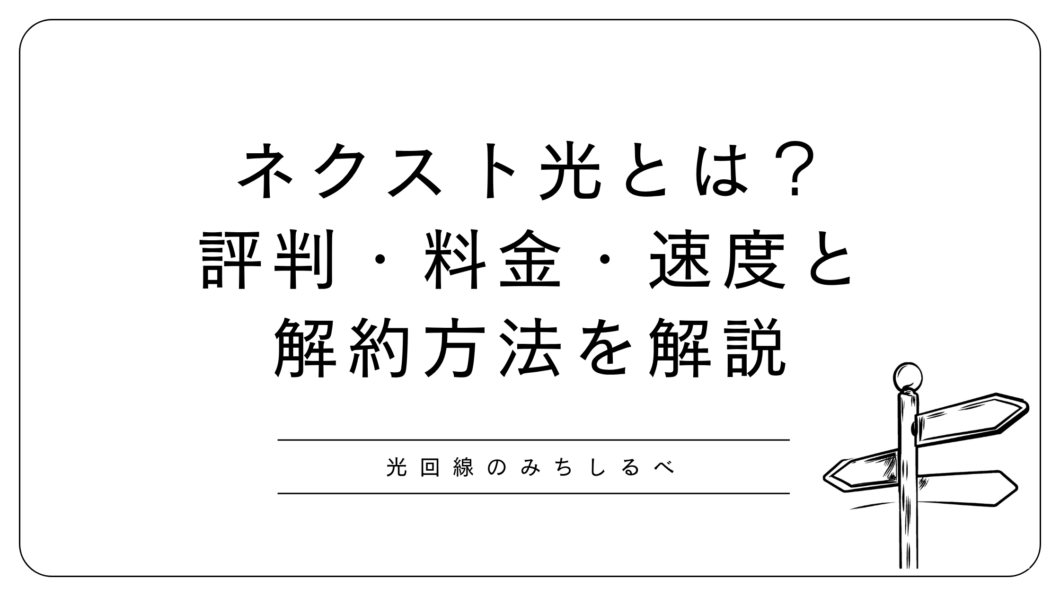 ネクスト光とは